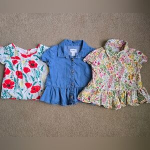 Lot Of Girls Blouses